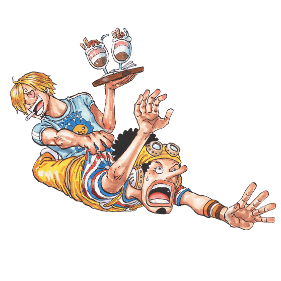 サンジとウソップ